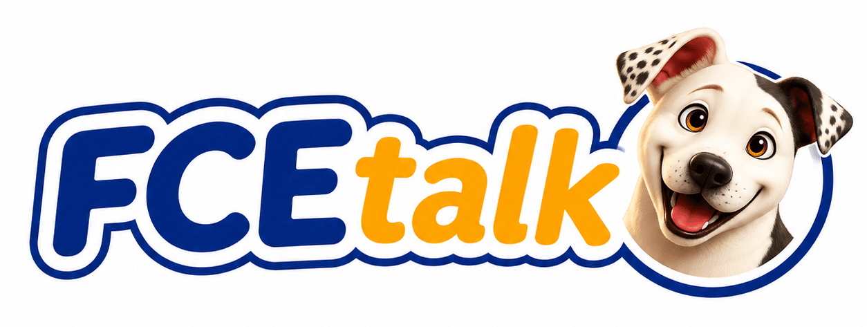 fcetalk logo with image
